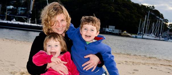 Liane Moriarty & Her Kids