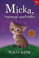 kniha micka unesené mačiatko