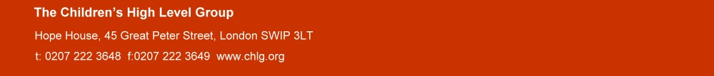 Logo The Children’s High Level Group