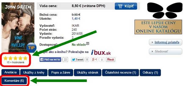 kniha za koment bux.sk