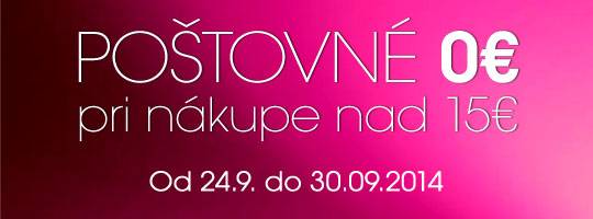 poštovné zadarmo