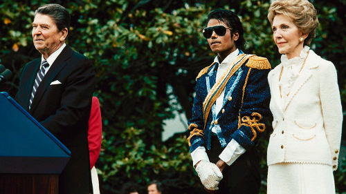 Michael Jackson a Regan