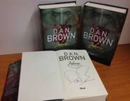 Dan Brown autogram BUX.sk kniha Inferno_peklo